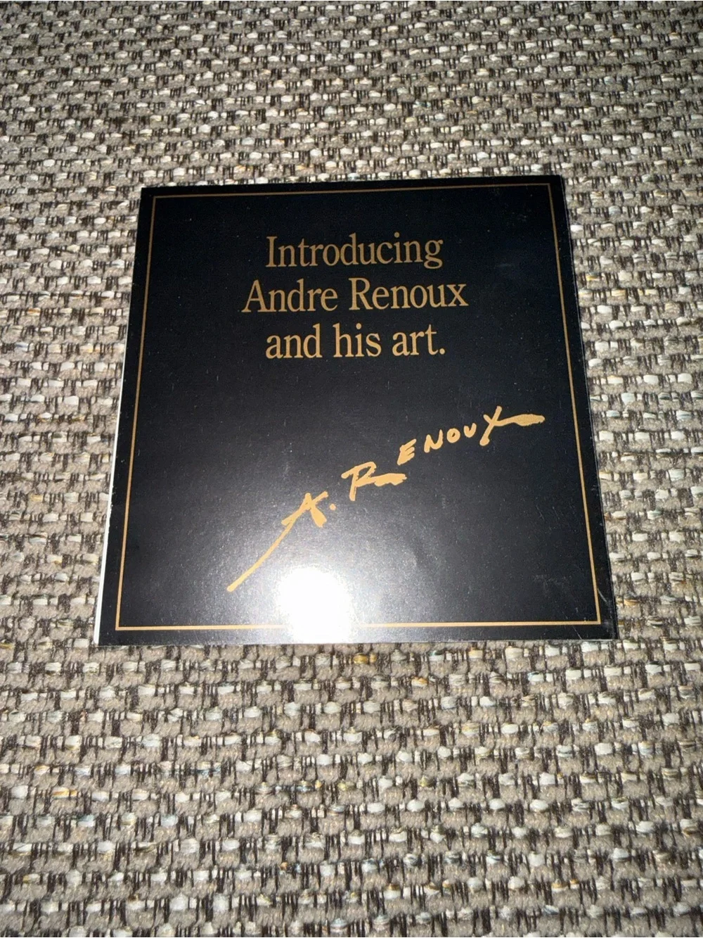 Vintage Andre Renoux “Les Bistros” Coaster Set